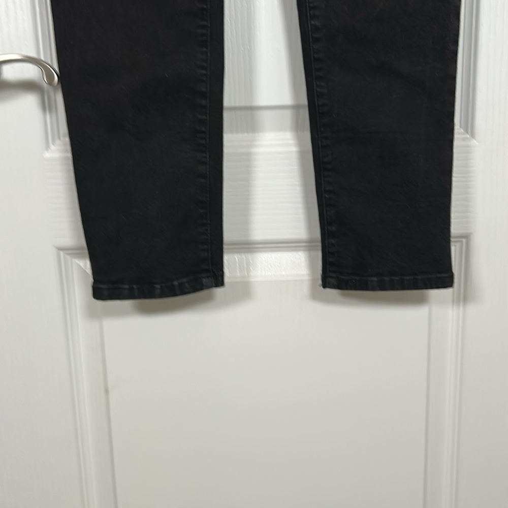 Democracy Ab Solution High Rise Ankle Skinny Pull On Black 10 - Picture 8 of 11